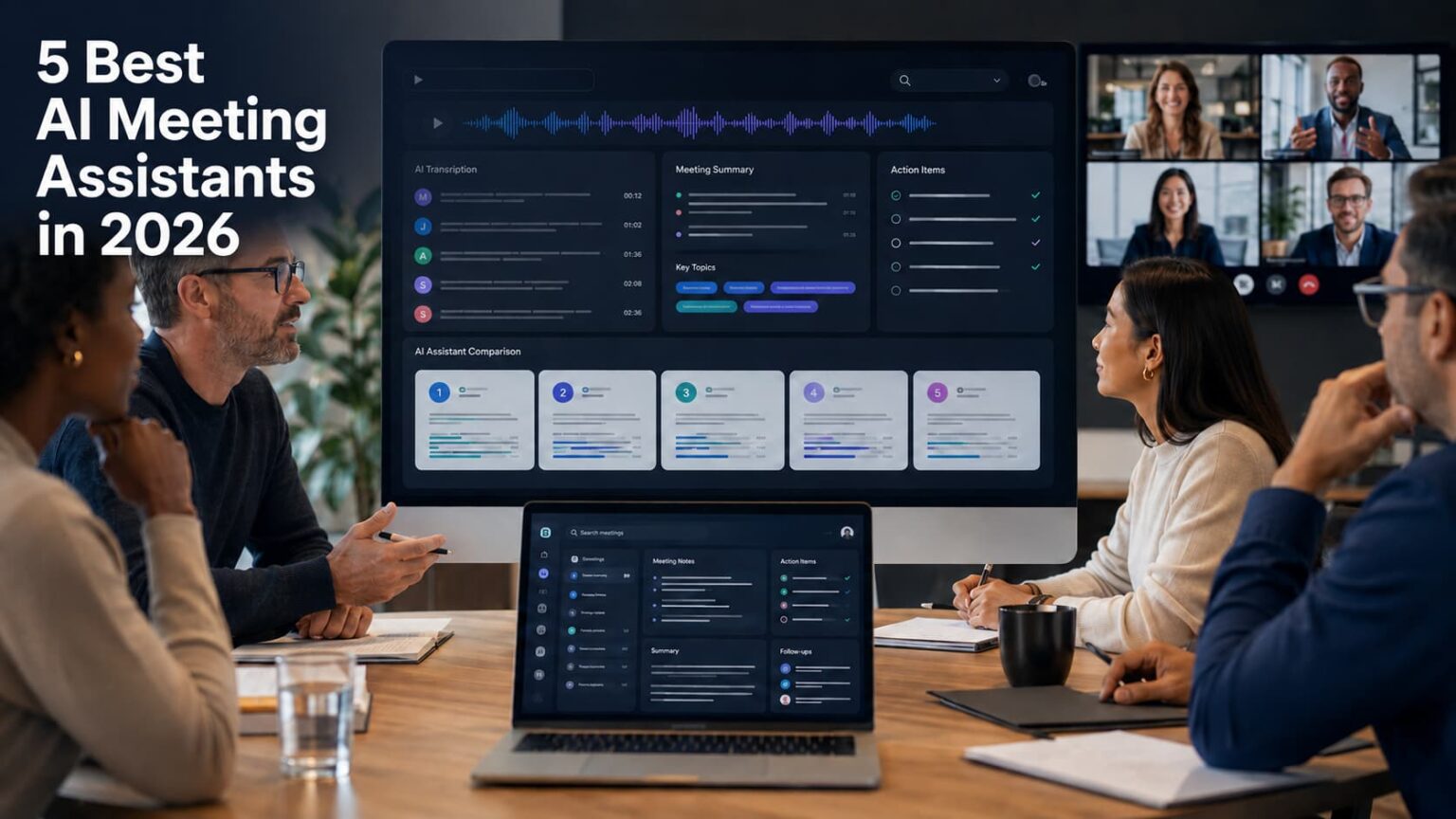 5 Best AI Meeting Assistants in 2026: Top Tools Compared Professionals using an AI meeting assistant to create transcripts, summaries, and action items