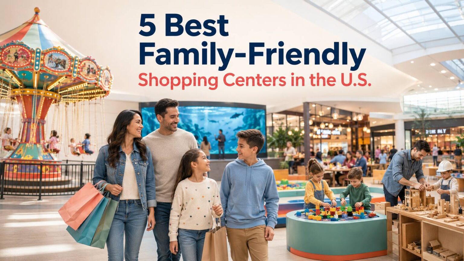 5 Best Family-Friendly Shopping Centers In The U.S. With Kids’ Activities Best Family