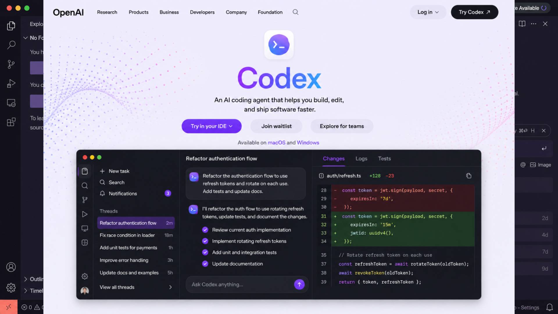 OpenAI Codex 